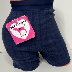 Victoria’s Secret PINK XS L XXL Logo Band High-Waist Boyshort Sleep Shorts Panty